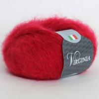 Пряжа SEAM VIRGINIA ( 12  красный классический) Состав: 30% мохер 40% акрил 30% нейлон; 25г/225м