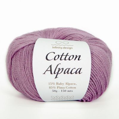 Infinity Cotton Alpaca ( 4622 LIGHT HEATHER)  85% хлопок, 15 % беби альпака 50гр/150 м